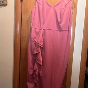 Grace Karin Asymmetrical Pink Dress